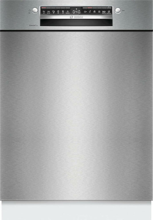 Bosch SMU4EVS08E Undercounter Dishwasher 60 cm - 14 place settings - Brushed Stainless Steel 