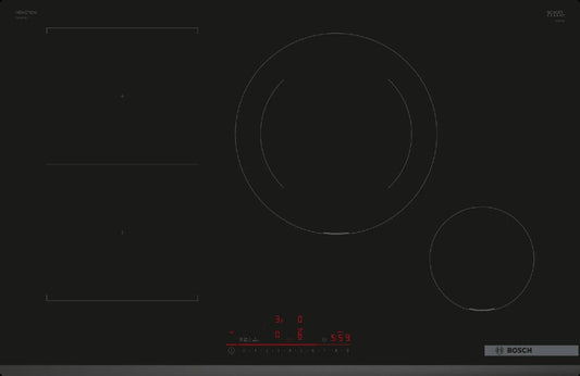 Bosch PVS831HB1E 6 Induction hob cm. 80 - black glass ceramic 
