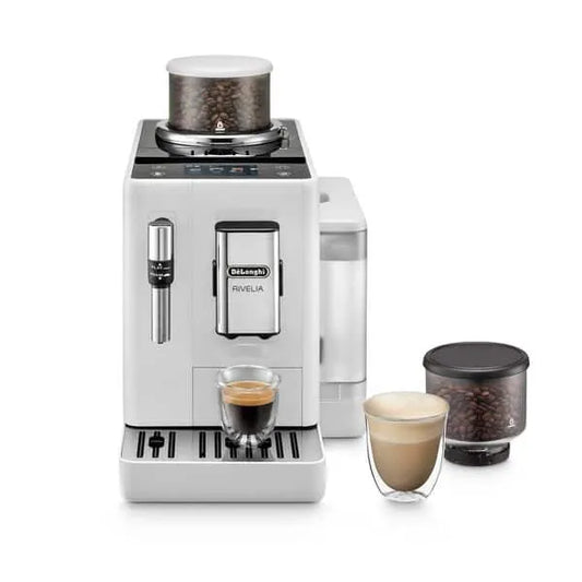De Longhi Automatic Coffee Machine Rivelia 1450 Watt TFT 1.4L Coffee White color - EXAM44035W