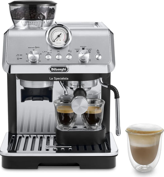 De Longhi Coffee Machine Power 1400W 15Bar with Grinding - The Specialist Art EC9155.M